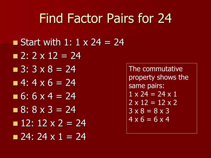 Factors factorization