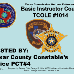 Basic instructor course tcole #1014