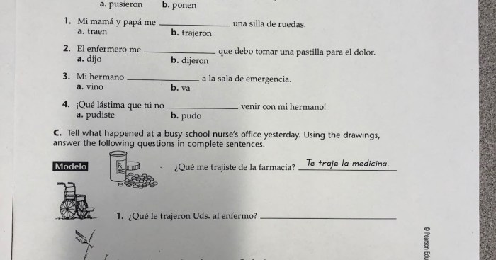 Realidades 1 capítulo 1a answer key