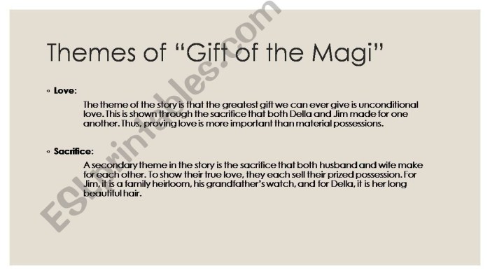 The gift of magi plot diagram