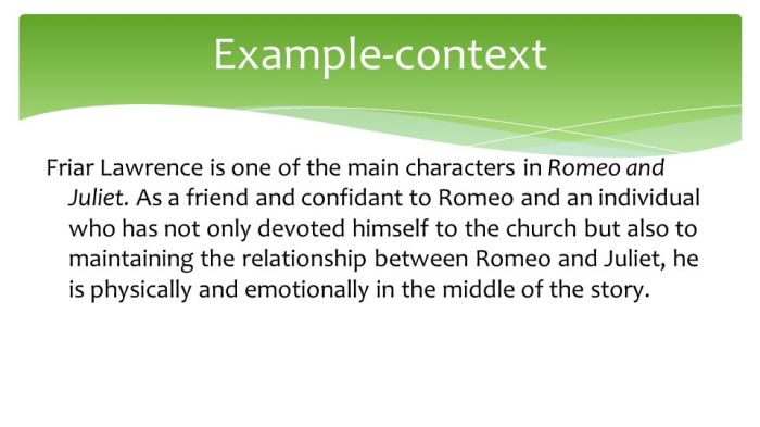 Essay prompts for romeo and juliet