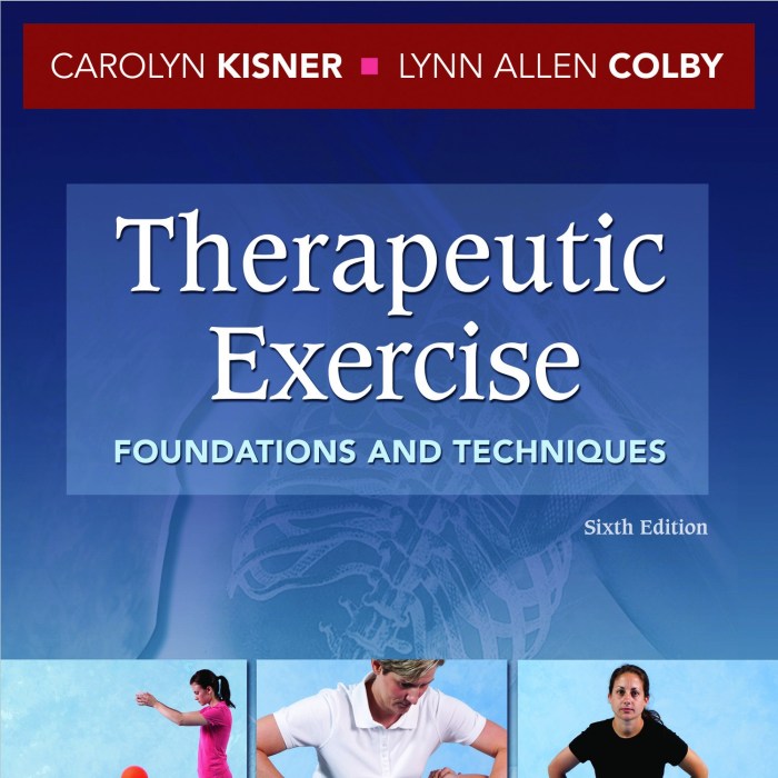 Therapeutic exercise foundations and techniques 8th edition